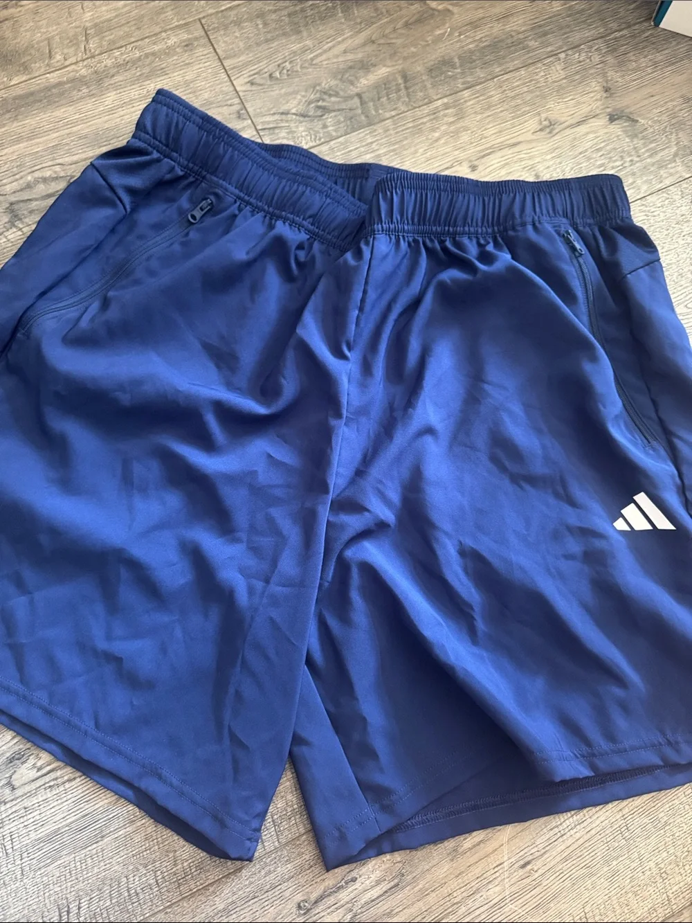 adidas Men's Royal Blue Athletic Training Shorts